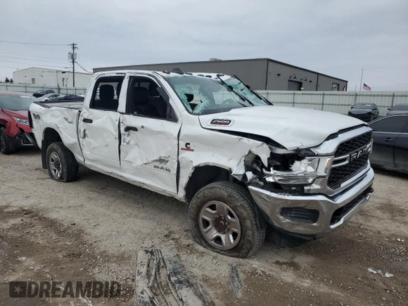 2022 Ram 2500 Tradesman with VIN 3C6UR5CL7NG138736, listed as a Copart auction lot 88311875 with 164,905 mi miles and Non Repairable. Bid and sale history available at carsss.com. Image 4.