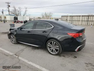 2019 Acura TLX w/Technology Pkg with VIN 19UUB2F49KA001065, listed as a Copart auction lot 84913484 with 63,884 mi miles and Salvage Title. Bid and sale history available at carsss.com. Image 2.