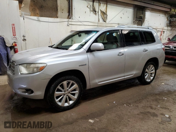 2008 Toyota Highlander z VIN JTEEW41A782011527, wystawiony jako Copart lot #81397624 z przebiegiem 187 196 mil mil oraz Czysty tytuł • Clean title. Historia ofert i sprzedaży dostępna na DreamBid. Obrazek 1.