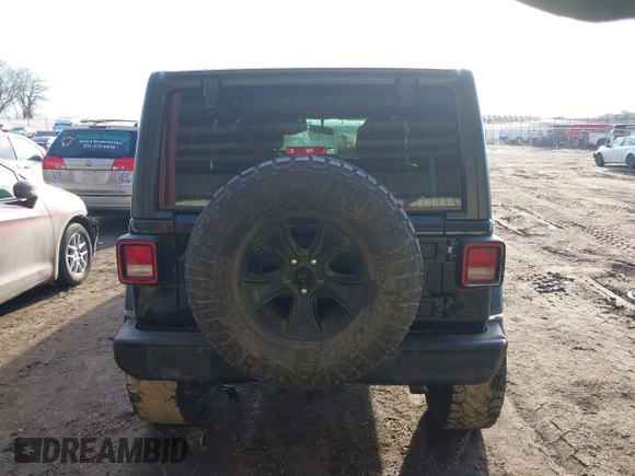 2018 Jeep Wrangler Unlimited Sport S z VIN 1C4HJXDG9JW172686, wystawiony jako IAAI lot #41742837 z przebiegiem 89 888 mil mil oraz . Historia ofert i sprzedaży dostępna na DreamBid. Obrazek 16.