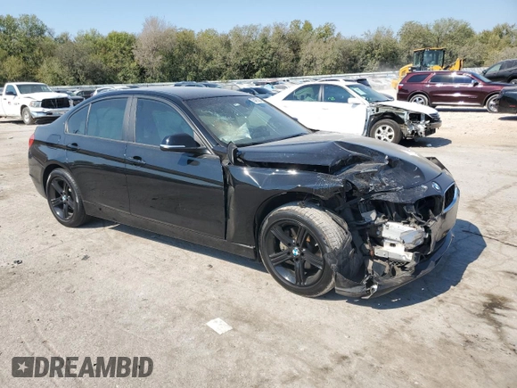 2015 BMW 3 Series 320i with VIN WBA3B1C53FK135911, listed as a Copart auction lot 75477934 with 88,156 mi miles and Salvage Title. Bid and sale history available at carsss.com. Image 4.