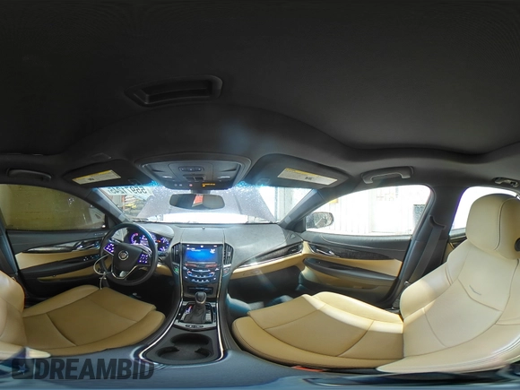2014 Cadillac ATS Luxury AWD z VIN 1G6AH5RX0E0116304, wystawiony jako Copart lot #55971245 z przebiegiem 42 088 mil mil oraz Szkody całkowita. Historia ofert i sprzedaży dostępna na DreamBid. Obrazek 14.