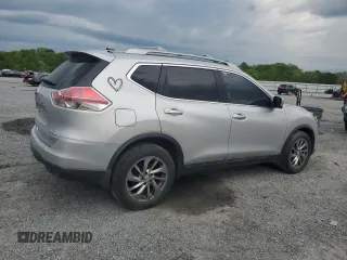 2014 Nissan Rogue SL with VIN 5N1AT2MV5EC866288, listed as a Copart auction lot 53343395 with 321,313 mi miles and Clean Title. Bid and sale history available at carsss.com. Image 3.