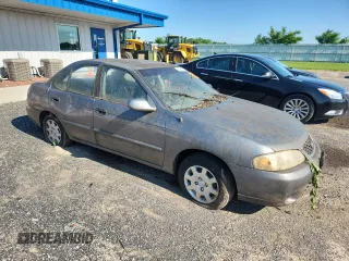2001 Nissan Sentra GXE with VIN 3N1CB51D51L497687, listed as a Copart auction lot 62727875 with Not provided miles and Non repairable. Bid and sale history available at DreamBid. Image 4.