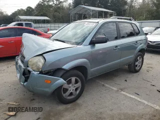 2008 Hyundai Tucson GLS with VIN KM8JM12B18U708223, listed as a Copart auction lot 88646165 with 157,991 mi miles and Salvage Title. Bid and sale history available at carsss.com. Image 1.