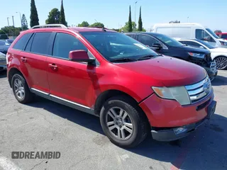 2008 Ford Edge SEL z VIN 2FMDK38C08BA15843, wystawiony jako IAAI lot #42258171 z przebiegiem 215 776 mil mil oraz . Historia ofert i sprzedaży dostępna na DreamBid. Obrazek 1.