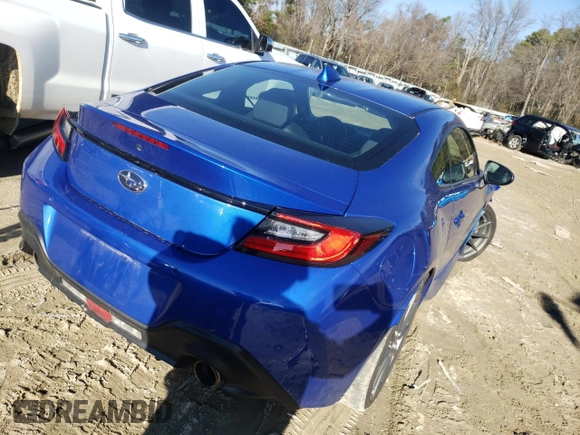 2022 Subaru BRZ Limited with VIN JF1ZDBF17N8702922, listed as a Copart auction lot 72424712 with 8,762 mi miles and . Bid and sale history available at DreamBid. Image 3.