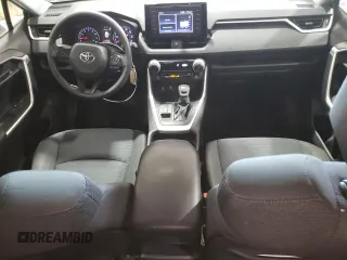 2019 Toyota RAV4 LE with VIN JTMG1RFV3KJ007024, listed as a Copart auction lot 53364185 with 92,591 mi miles and Salvage Title. Bid and sale history available at carsss.com. Image 8.