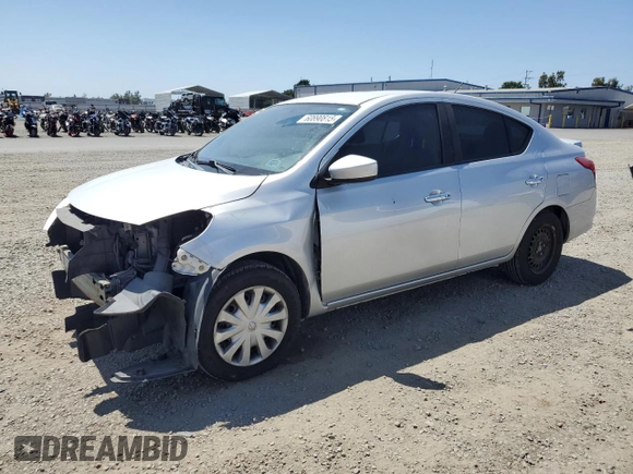 2016 Nissan Versa S Plus with VIN 3N1CN7AP4GL895608, listed as a Copart auction lot 60890815 with 114,638 mi miles and Salvage title. Bid and sale history available at DreamBid. Image 1.
