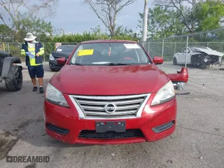 2014 Nissan Sentra SV with VIN 3N1AB7AP7EL644787, listed as a IAAI auction lot 41361432 with 192,422 mi miles. Bid and sale history available at carsss.com. Image 12.