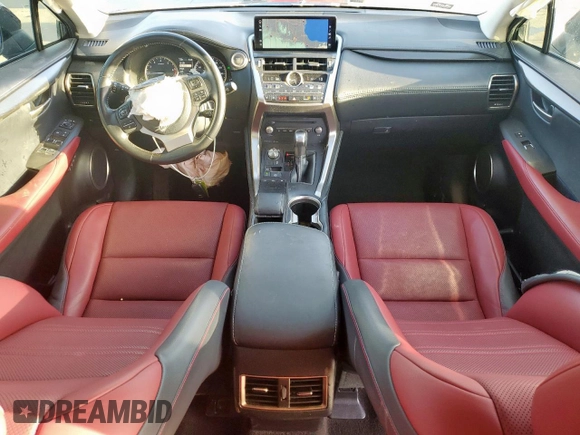2021 Lexus NX 300 with VIN JTJGARBZ2M2187826, listed as a Copart auction lot 49470275 with 118,294 mi miles and Salvage title. Bid and sale history available at DreamBid. Image 8.