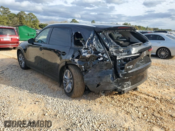 2024 Mazda CX-90 Preferred Plus with VIN JM3KKCHD4R1165169, listed as a Copart auction lot 47855215 with 6,677 mi miles and Salvage Title. Bid and sale history available at DreamBid. Image 2.