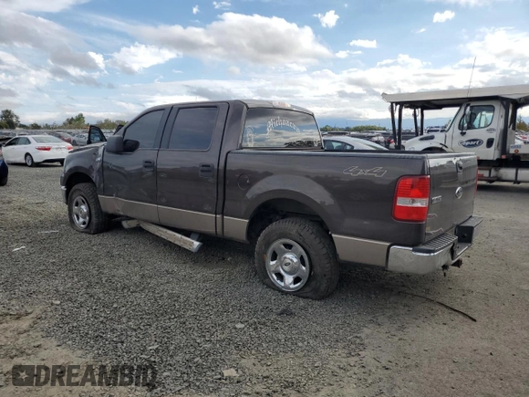 2005 Ford F-150 XLT с VIN 1FTPW14545KB59477, выставлен на аукционе Copart как лот 71832214 с пробегом 117 594 миль миль и Списание • Salvage title. История ставок и продаж доступна на DreamBid. Изображение 2.