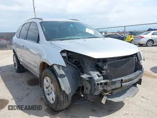 2014 Chevrolet Traverse LS z VIN 1GNKRFEDXEJ271038, wystawiony jako IAAI lot #41885235 z przebiegiem 175 942 mil mil oraz . Historia ofert i sprzedaży dostępna na DreamBid. Obrazek 1.