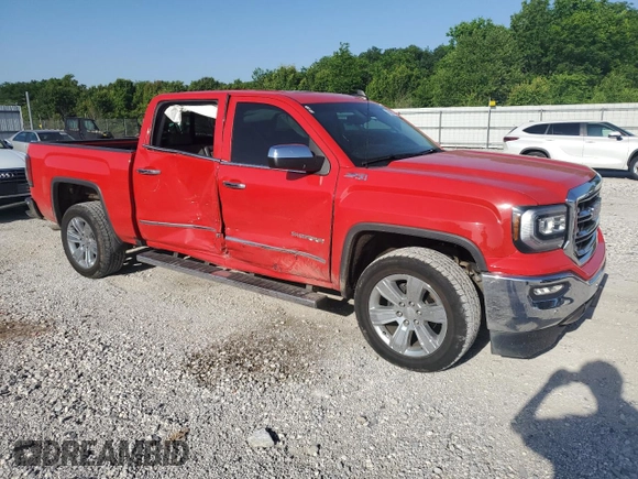 2017 GMC Sierra 1500 SLT z VIN 3GTU2NEC2HG485776, wystawiony jako Copart lot #56396215 z przebiegiem 118 001 mil mil oraz Szkody całkowita. Historia ofert i sprzedaży dostępna na DreamBid. Obrazek 4.