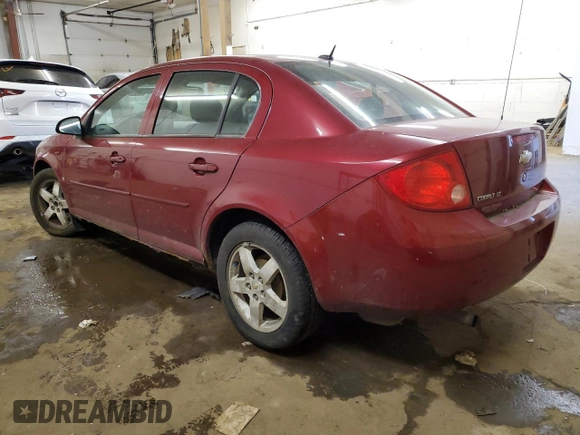 2009 Chevrolet Cobalt 1LT with VIN 1G1AT58H497147650, listed as a Copart auction lot 88999045 with 127,759 mi miles and Salvage Title. Bid and sale history available at DreamBid. Image 2.