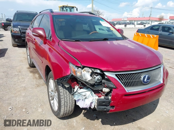 2010 Lexus RX 450h with VIN JTJZB1BA2A2004132, listed as a IAAI auction lot 42005969 with 177,895 mi miles and . Bid and sale history available at DreamBid. Image 6.