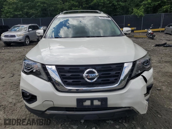 2018 Nissan Pathfinder SV with VIN 5N1DR2MM6JC646848, listed as a Copart auction lot 57461455 with 107,947 mi miles and Salvage title. Bid and sale history available at DreamBid. Image 5.