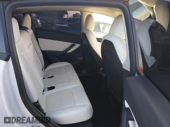 2021 Tesla Model Y Performance with VIN 5YJYGDEF2MF258711, listed as a IAAI auction lot 41367832 with 47,662 mi miles and . Bid and sale history available at DreamBid. Image 8.