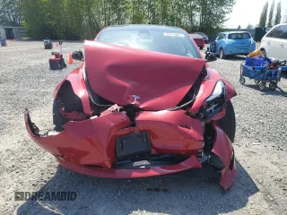 2022 Tesla Model 3 with VIN 5YJ3E1EA7NF369811, listed as a Copart auction lot 54386705 with 80,478 mi miles and Salvage Title. Bid and sale history available at DreamBid. Image 5.