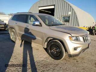 2014 Jeep Grand Cherokee Limited with VIN 1C4RJFBG9EC254250, listed as a Copart auction lot 83446364 with 133,017 mi miles and Salvage Title. Bid and sale history available at carsss.com. Image 4.