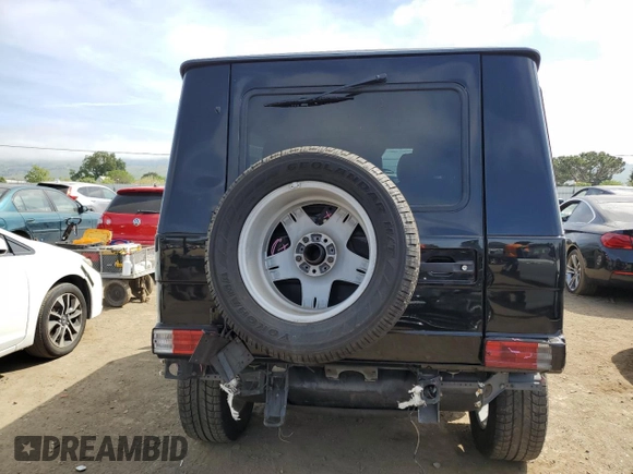 2003 Mercedes-Benz G with VIN WDCYR49E23X135498, listed as a Copart auction lot 53326085 with 173,667 mi miles and Salvage Title. Bid and sale history available at carsss.com. Image 6.