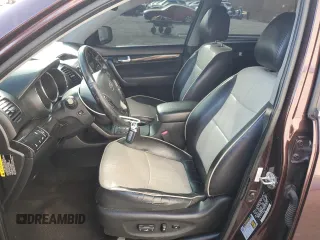 2013 Kia Sorento SX with VIN 5XYKWDA25DG384405, listed as a Copart auction lot 51338295 with 143,867 mi miles and Salvage Title. Bid and sale history available at carsss.com. Image 7.