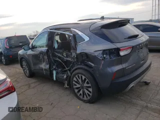 2021 Ford Escape Titanium Hybrid z VIN 1FMCU0DZXMUA78368, wystawiony jako Copart lot #82792114 z przebiegiem 36 977 mil mil oraz Czysty tytuł • Clean title. Historia ofert i sprzedaży dostępna na DreamBid. Obrazek 2.