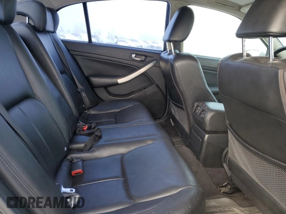 2006 Infiniti G35 z VIN JNKCV51F06M613752, wystawiony jako Copart lot #49462945 z przebiegiem 255 599 mil mil oraz Szkoda całkowita • Salvage title. Historia ofert i sprzedaży dostępna na DreamBid. Obrazek 10.