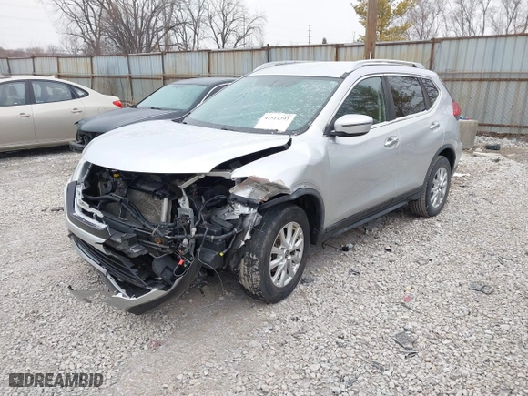 2017 Nissan Rogue S with VIN JN8AT2MV4HW018818, listed as a IAAI auction lot 41514392 with 148,606 mi miles. Bid and sale history available at carsss.com. Image 20.