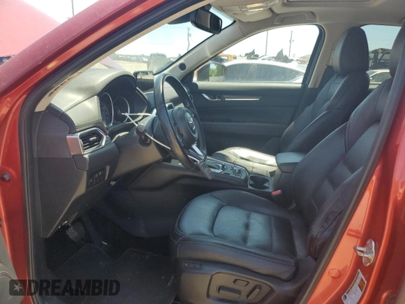 2018 Mazda CX-5 Grand Touring with VIN JM3KFBDM6J0472664, listed as a Copart auction lot 66394465 with 52,016 mi miles and Clean title. Bid and sale history available at DreamBid. Image 7.