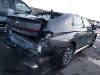 2023 Hyundai Sonata SEL with VIN KMHL64JA2PA260538, listed as a Copart auction lot 86529894 with 20,314 mi miles and Salvage Title. Bid and sale history available at carsss.com. Image 3.