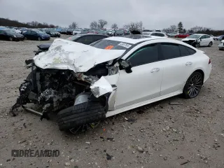 2020 Mercedes-Benz AMG GT 53 z VIN W1K7X6BB9LA016617, wystawiony jako Copart lot #49887004 z przebiegiem Nie podano mil oraz Szkoda całkowita • Salvage title. Historia ofert i sprzedaży dostępna na DreamBid. Obrazek 1.