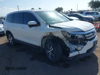 2018 Honda Pilot EX-L с VIN 5FNYF5H55JB031486, выставлен на аукционе IAAI как лот 41948989 с пробегом 88 241 миль миль и . История ставок и продаж доступна на DreamBid. Изображение 1.
