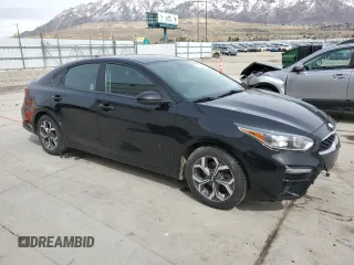 2019 Kia Forte LXS with VIN 3KPF24AD1KE067147, listed as a Copart auction lot 50060525 with 84,241 mi miles and Salvage Title. Bid and sale history available at DreamBid. Image 4.