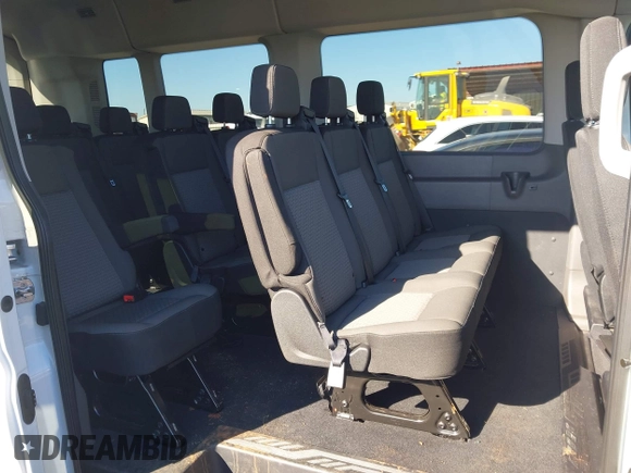 2024 Ford Transit Passenger XL with VIN 1FBAX2C82RKA51776, listed as a IAAI auction lot 42218695 with 23,221 mi miles and . Bid and sale history available at DreamBid. Image 8.