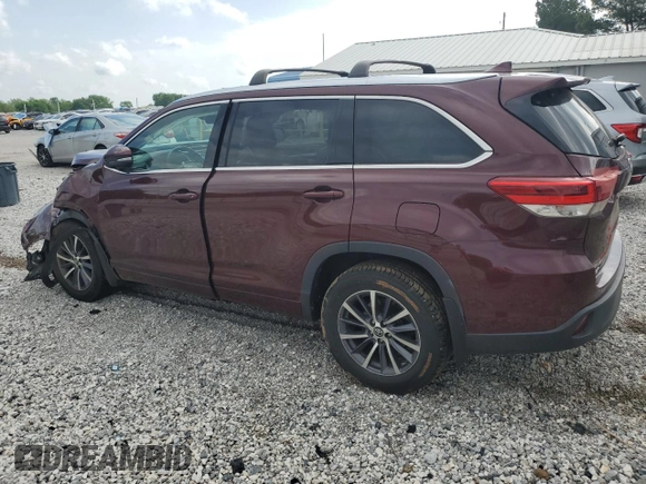 2018 Toyota Highlander SE с VIN 5TDJZRFH4JS865046, выставлен на аукционе Copart как лот 54605785 с пробегом 115 794 миль миль и Списание • Salvage title. История ставок и продаж доступна на DreamBid. Изображение 2.