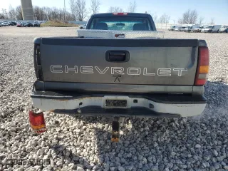 2001 Chevrolet Silverado 1500 with VIN 1GCEK14T31E122933, listed as a Copart auction lot 51150165 with 0 mi miles and Clean Title. Bid and sale history available at carsss.com. Image 6.