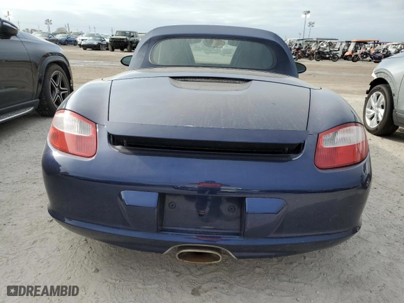 2006 Porsche Boxster with VIN WP0CA298X6U713083, listed as a Copart auction lot 74938474 with 0 mi miles and Non Repairable. Bid and sale history available at carsss.com. Image 6.