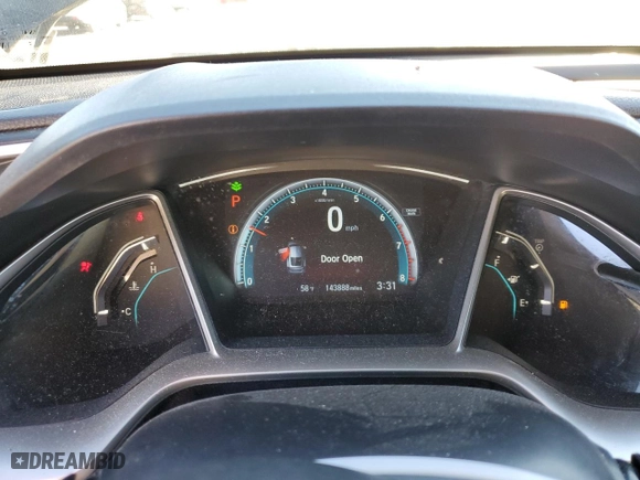 2016 Honda Civic Coupe EX-T with VIN 2HGFC3B39GH356559, listed as a Copart auction lot 88385375 with 143,888 mi miles and Salvage Title. Bid and sale history available at carsss.com. Image 9.