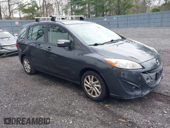2014 Mazda 5 Sport with VIN JM1CW2BL7E0171690, listed as a IAAI auction lot 42048668 with 196,775 mi miles and . Bid and sale history available at carsss.com. Image 1.