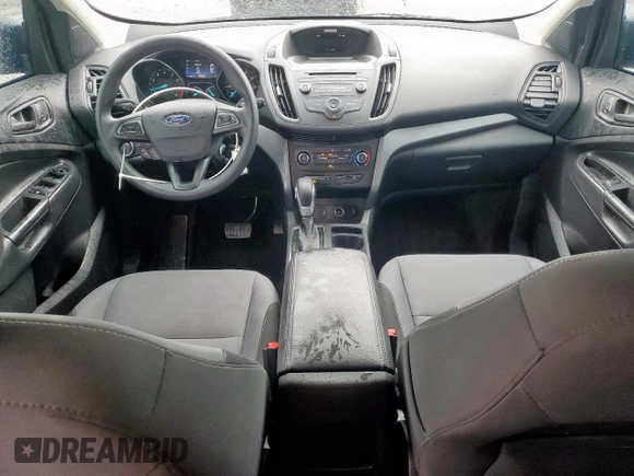 2017 Ford Escape S with VIN 1FMCU0F71HUD44345, listed as a Copart auction lot 60644215 with 115,300 mi miles and Salvage title. Bid and sale history available at DreamBid. Image 8.