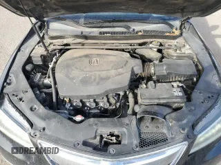 2017 Acura TLX V6 w/Technology Pkg with VIN 19UUB3F5XHA000384, listed as a Copart auction lot 45131705 with 107,421 mi miles and Salvage Title. Bid and sale history available at carsss.com. Image 13.