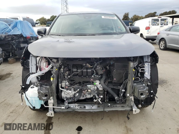 2025 Toyota RAV4 LE with VIN 2T3H1RFV4SC308652, listed as a Copart auction lot 46656685 with 203 mi miles and Salvage Title. Bid and sale history available at carsss.com. Image 5.