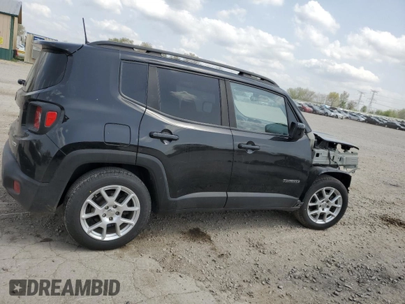 2020 Jeep Renegade Altitude with VIN ZACNJABB4LPL31196, listed as a Copart auction lot 54379645 with 85,154 mi miles and Salvage title. Bid and sale history available at DreamBid. Image 3.
