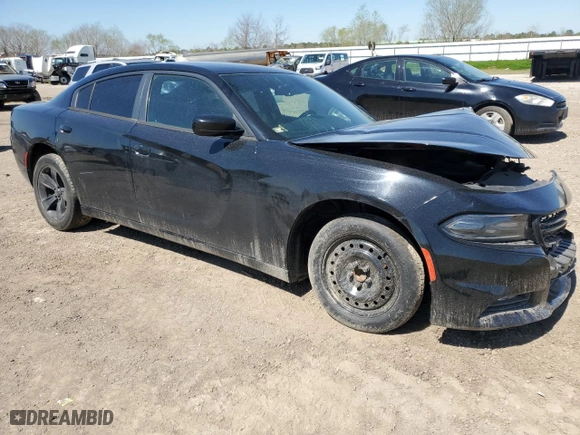 2015 Dodge Charger SXT with VIN 2C3CDXHG3FH726293, listed as a Copart auction lot 48559785 with 118,299 mi miles and Salvage Title. Bid and sale history available at carsss.com. Image 4.