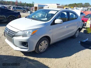 2024 Mitsubishi Mirage G4 ES with VIN ML32FUFJXRHF01335, listed as a IAAI auction lot 41027993 with 47323 miles. Bid and sale history available at carsss.com. Image 17.