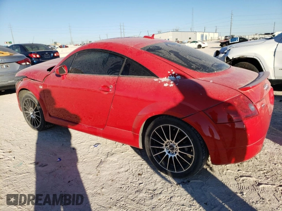 2006 Audi TT with VIN TRUSC28N361005651, listed as a Copart auction lot 84404774 with 118,042 mi miles and Salvage title. Bid and sale history available at DreamBid. Image 2.