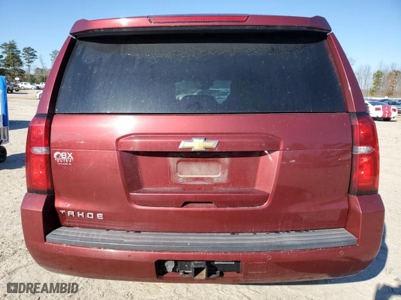 2018 Chevrolet Tahoe LT with VIN 1GNSKBKC5JR152561, listed as a Copart auction lot 46880095 with 131,666 mi miles and Salvage Title. Bid and sale history available at carsss.com. Image 6.