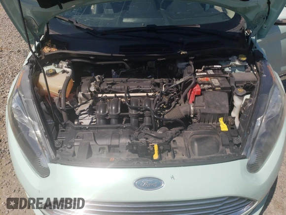 2017 Ford Fiesta Titanium with VIN 3FADP4FJ1HM143817, listed as a Copart auction lot 72231594 with 88,453 mi miles and Salvage Title. Bid and sale history available at DreamBid. Image 12.
